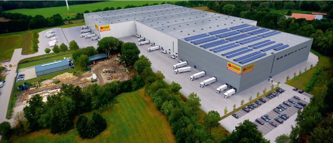 Neues PocoLogistikzentrum entsteht... diy online